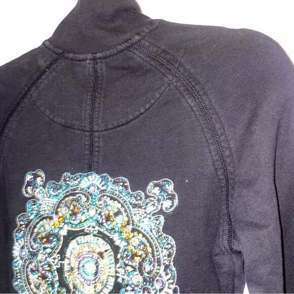 Twisted Heart XS Black Embroidered Jacket - Picture 7 of 9